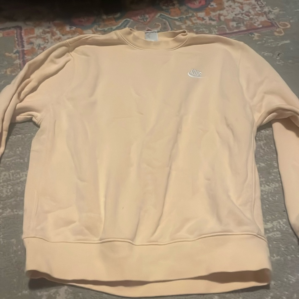 Peach Nike crew neck